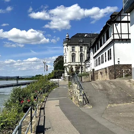 アパート Wunderschoene Direkt Am Rhein *
