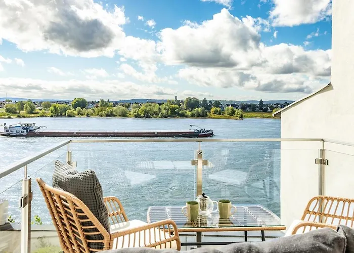 Appartement Wunderschoene Direkt Am Rhein *